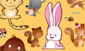 Cartoon Pets Vectors